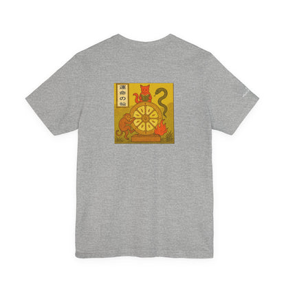 Wheel of Fortune - Tarot in Ukiyo-e Style