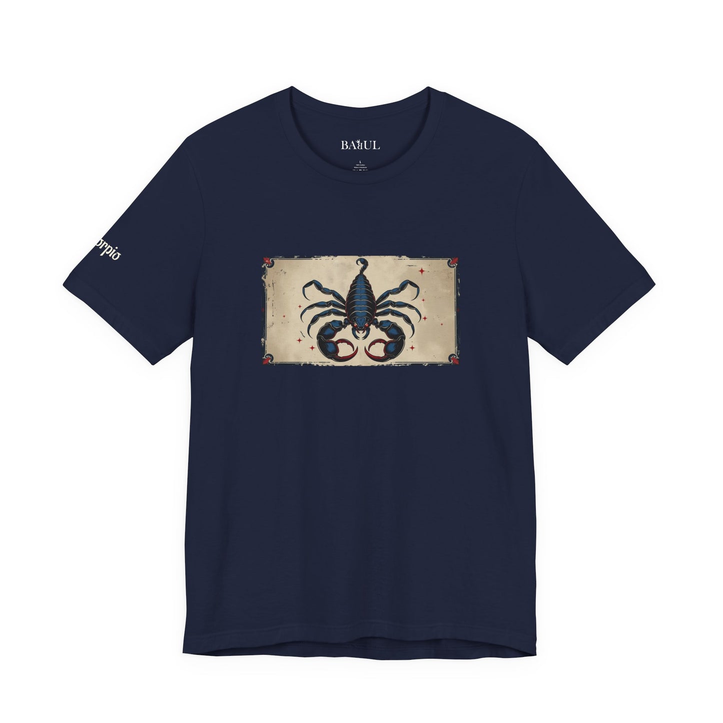 Scorpio - Gothic Zodiac T-Shirt. Zodiac in the Shadows