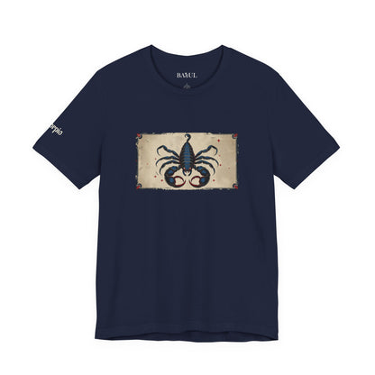 Scorpio - Gothic Zodiac T-Shirt. Zodiac in the Shadows