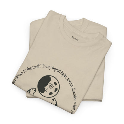 The Moon - ArcanaPop T-Shirt – Where Tarot Magic Meets Pop Art