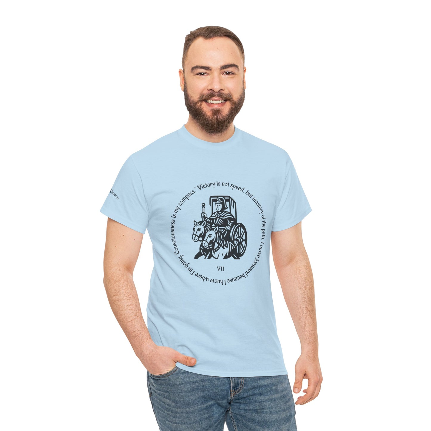 The Chariot - ArcanaPop T-Shirt – Where Tarot Magic Meets Pop Art