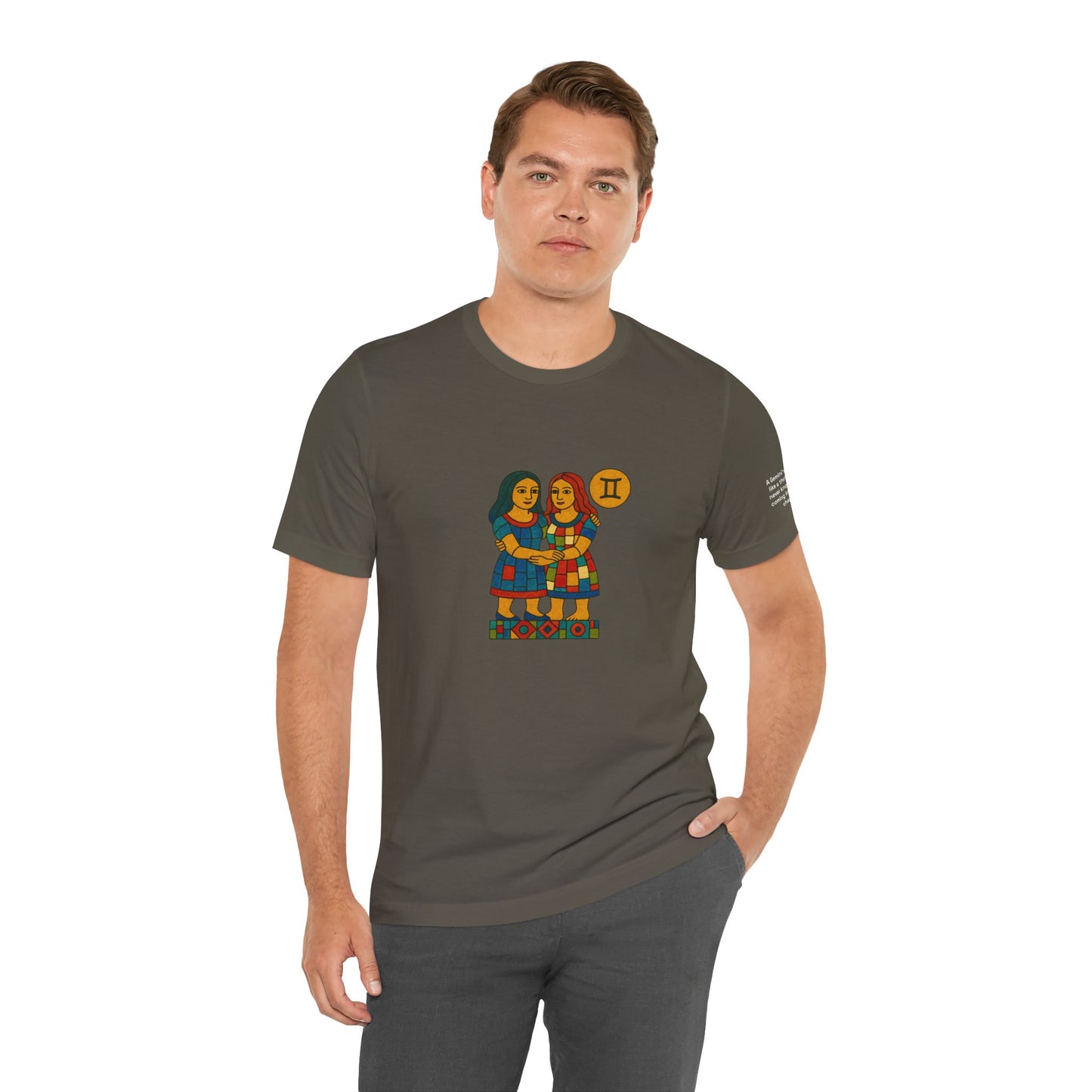GEMINI - T-shirt, The Zodiac in Colors