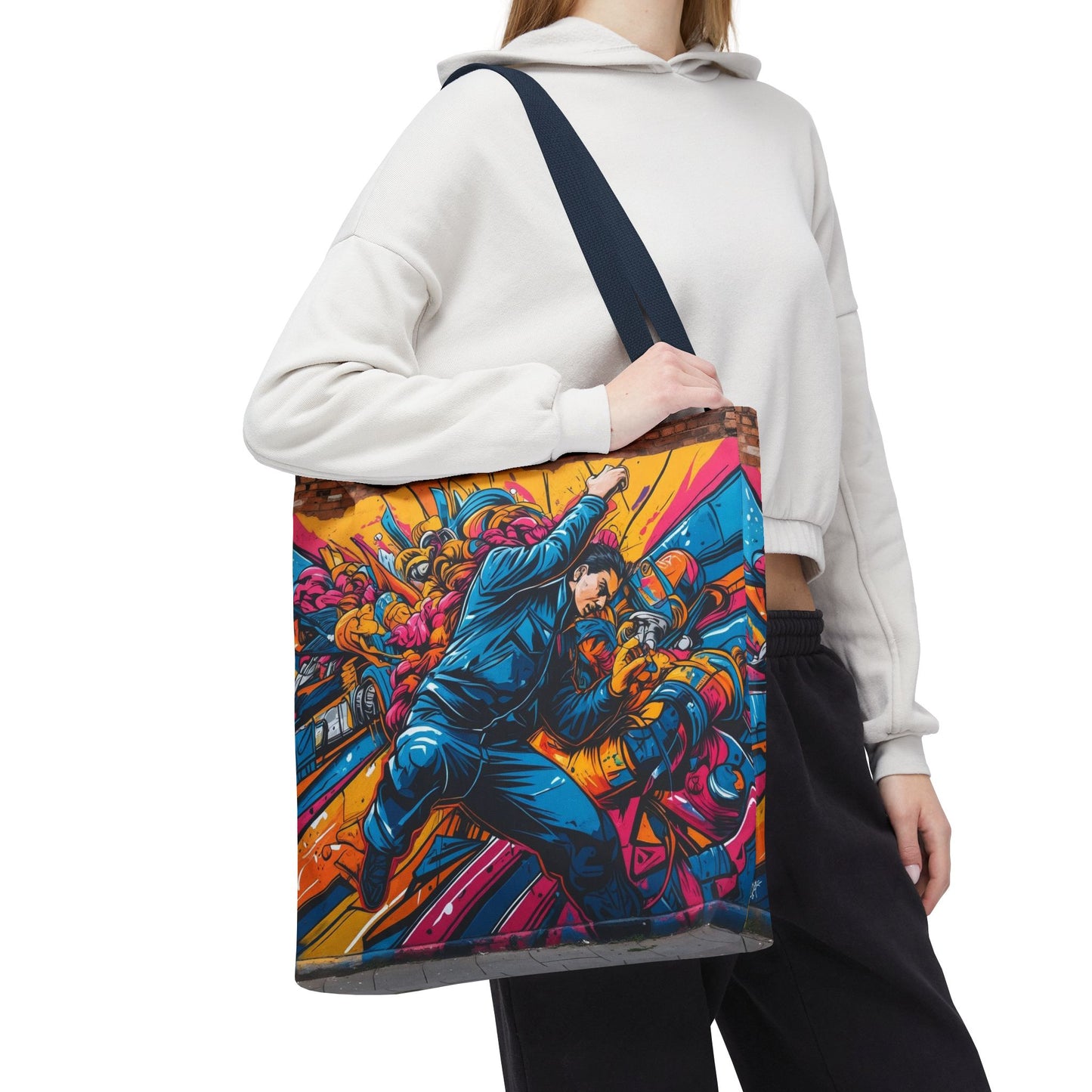 Artistic Surge - Eco-Friendly Canvas Tote Bag - MECHANICS