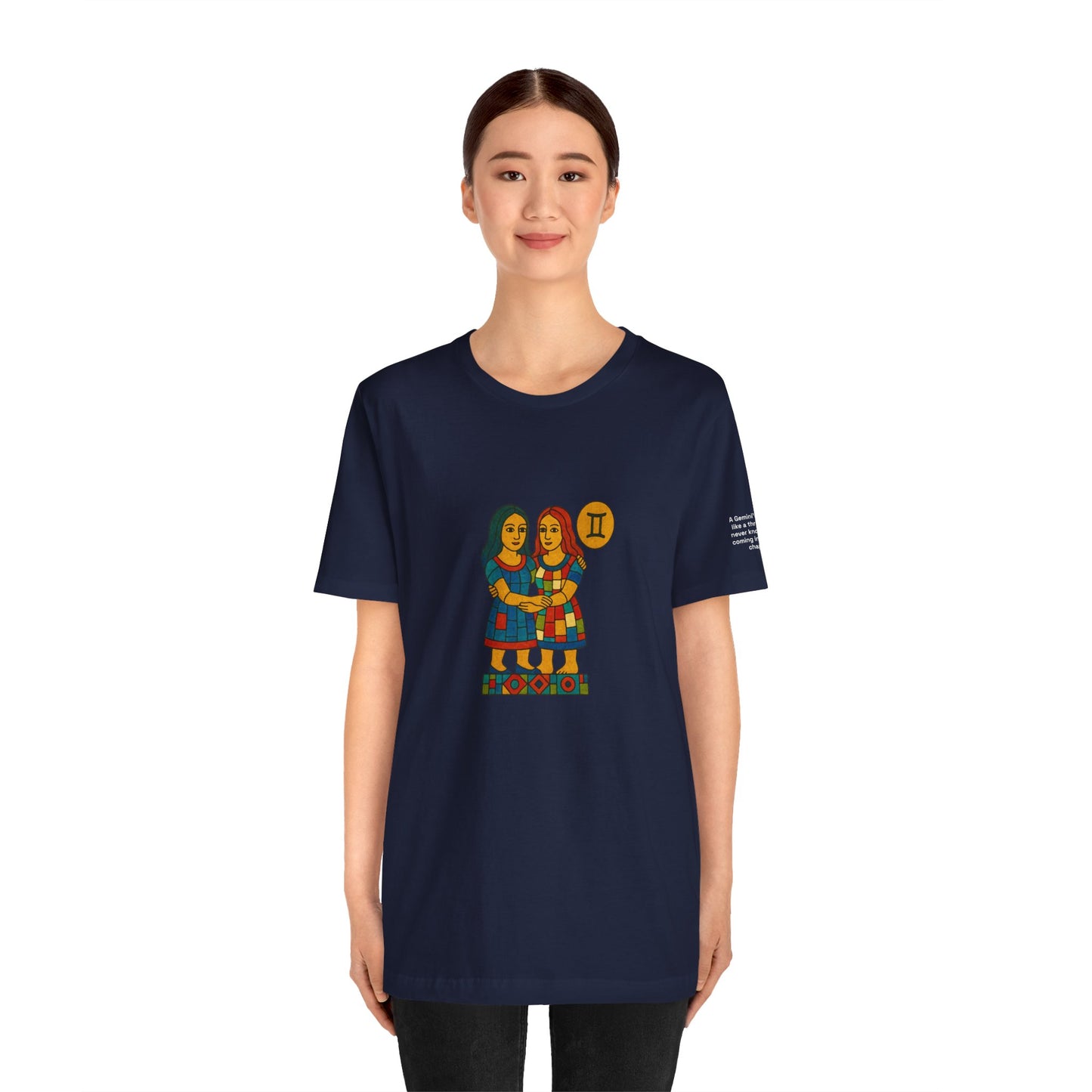 GEMINI - T-shirt, The Zodiac in Colors