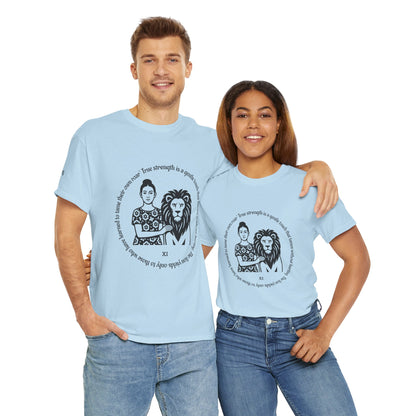 Strength - ArcanaPop T-Shirt – Where Tarot Magic Meets Pop Art