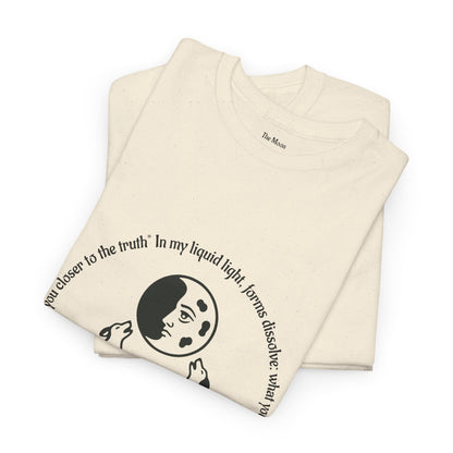 The Moon - ArcanaPop T-Shirt – Where Tarot Magic Meets Pop Art