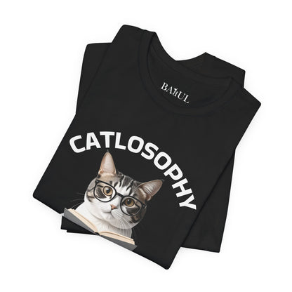 Catlosophy Unisex Jersey Short Sleeve Tee –  "You can't please everyone" Design