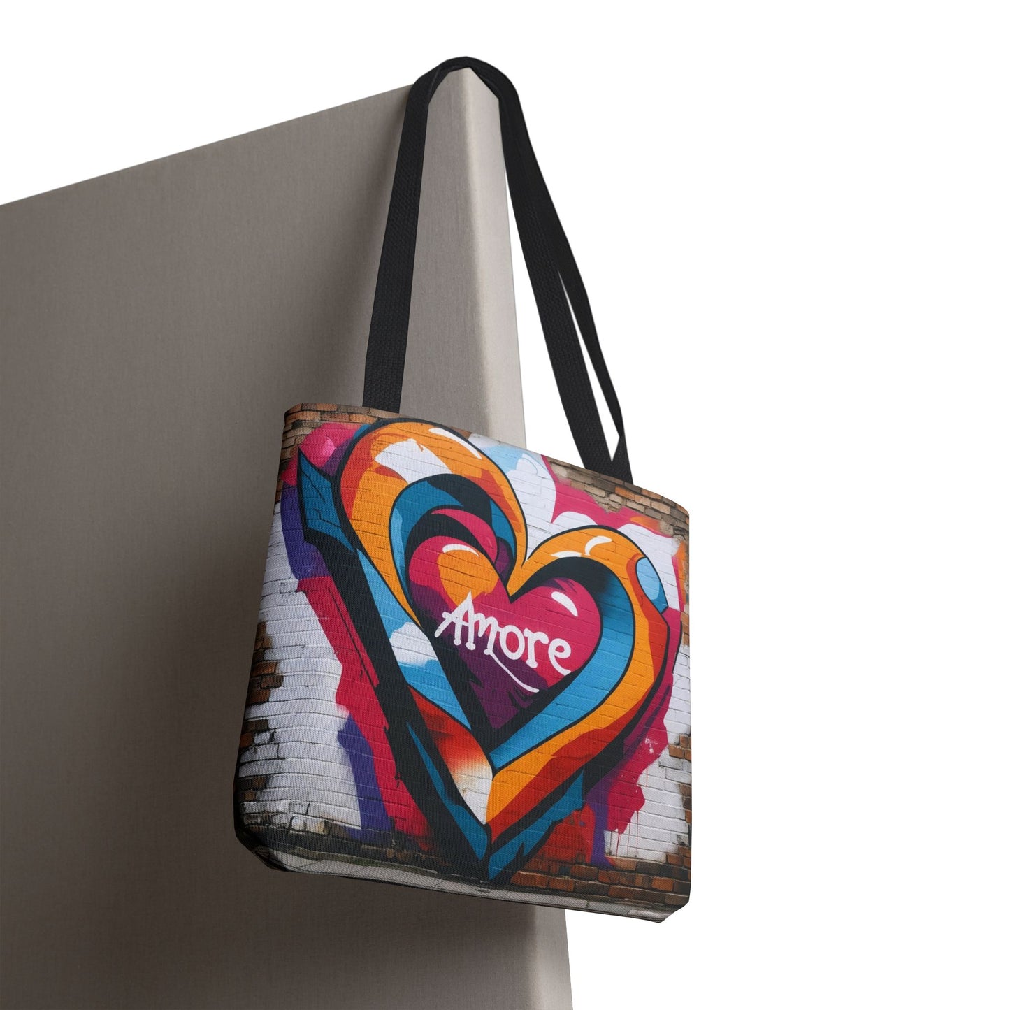 Artistic Surge - Eco-Friendly Canvas Tote Bag - HEART