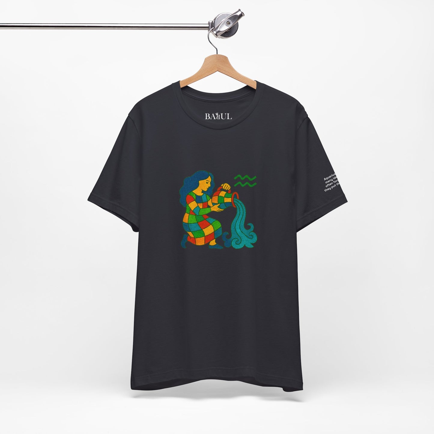 AQUARIUS - T-shirt, The Zodiac in Colors