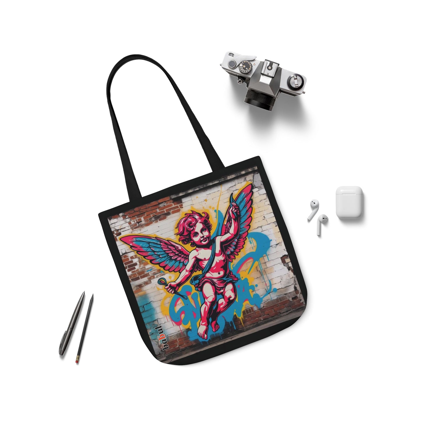 Artistic Surge - Eco-Friendly Canvas Tote Bag - ANGEL