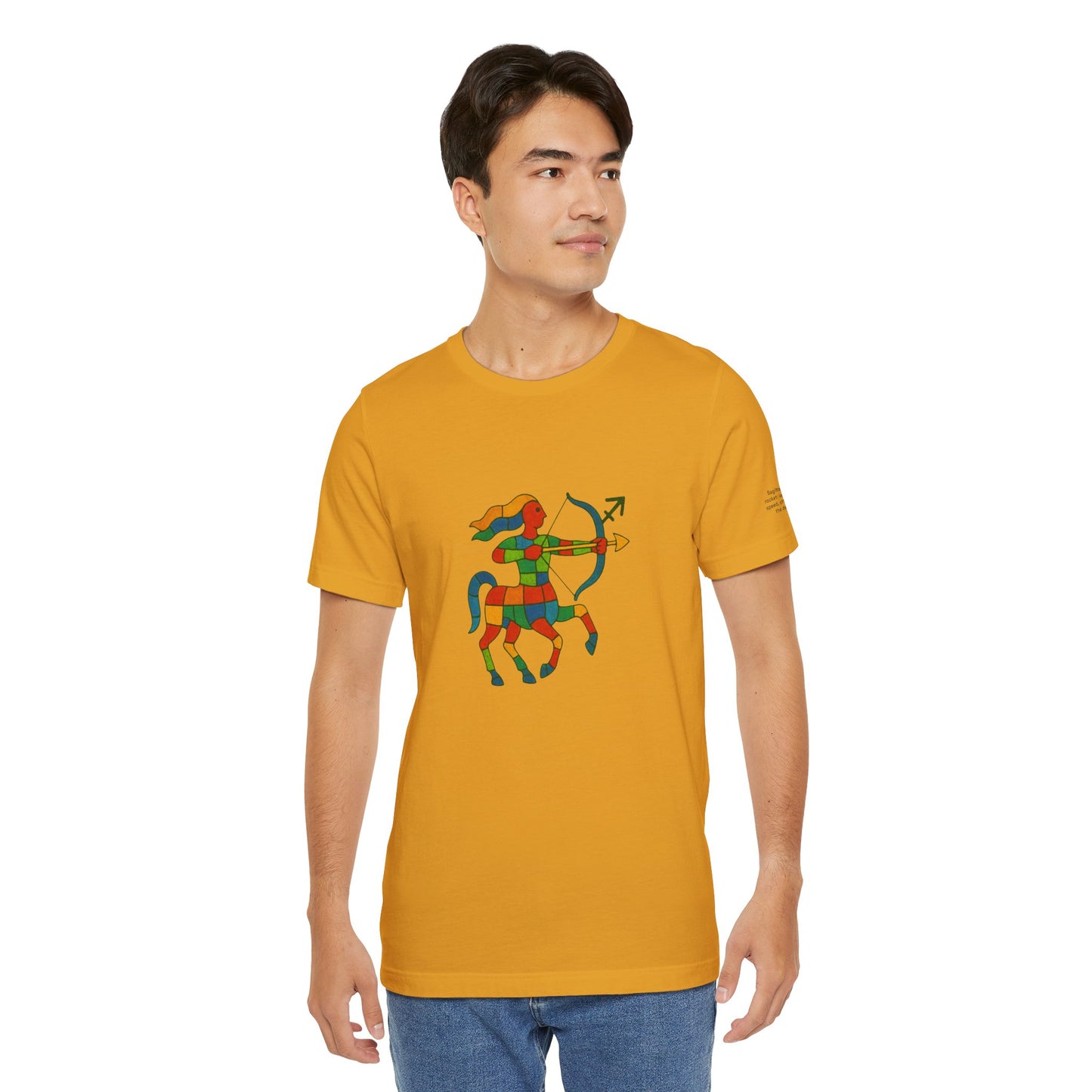 SAGITTARIUS - T-shirt, The Zodiac in Colors