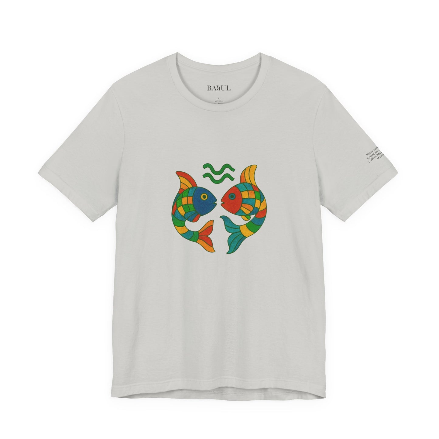 PISCES - T-shirt, The Zodiac in Colors