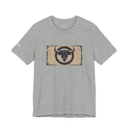 Taurus - Gothic Zodiac T-Shirt. Zodiac in the Shadows