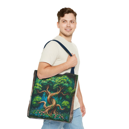 Artistic Surge - Eco-Friendly Canvas Tote Bag - TREE