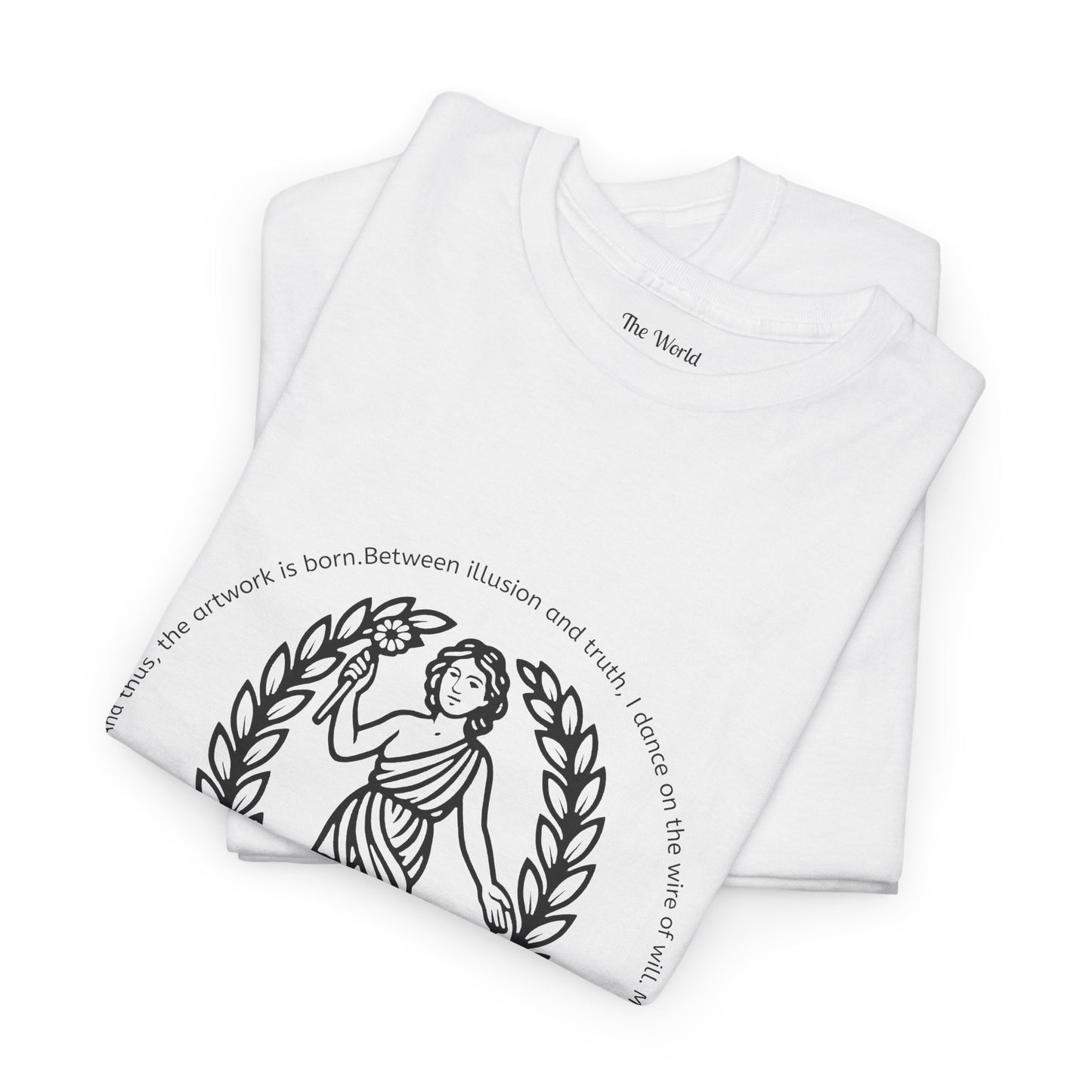 The World - ArcanaPop T-Shirt – Where Tarot Magic Meets Pop Art