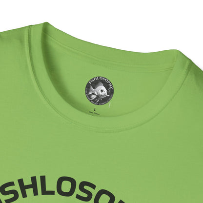 Fishlosophy Unisex T-Shirt - Ocean Vibes and Life's Questions Design - PEARLS OF WISDOM FROM THE FISH WORLD