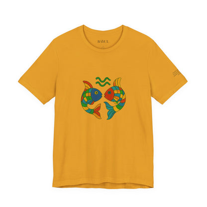 PISCES - T-shirt, The Zodiac in Colors