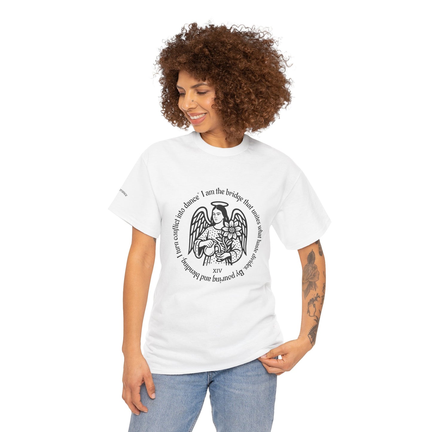 Temperance - ArcanaPop T-Shirt – Where Tarot Magic Meets Pop Art