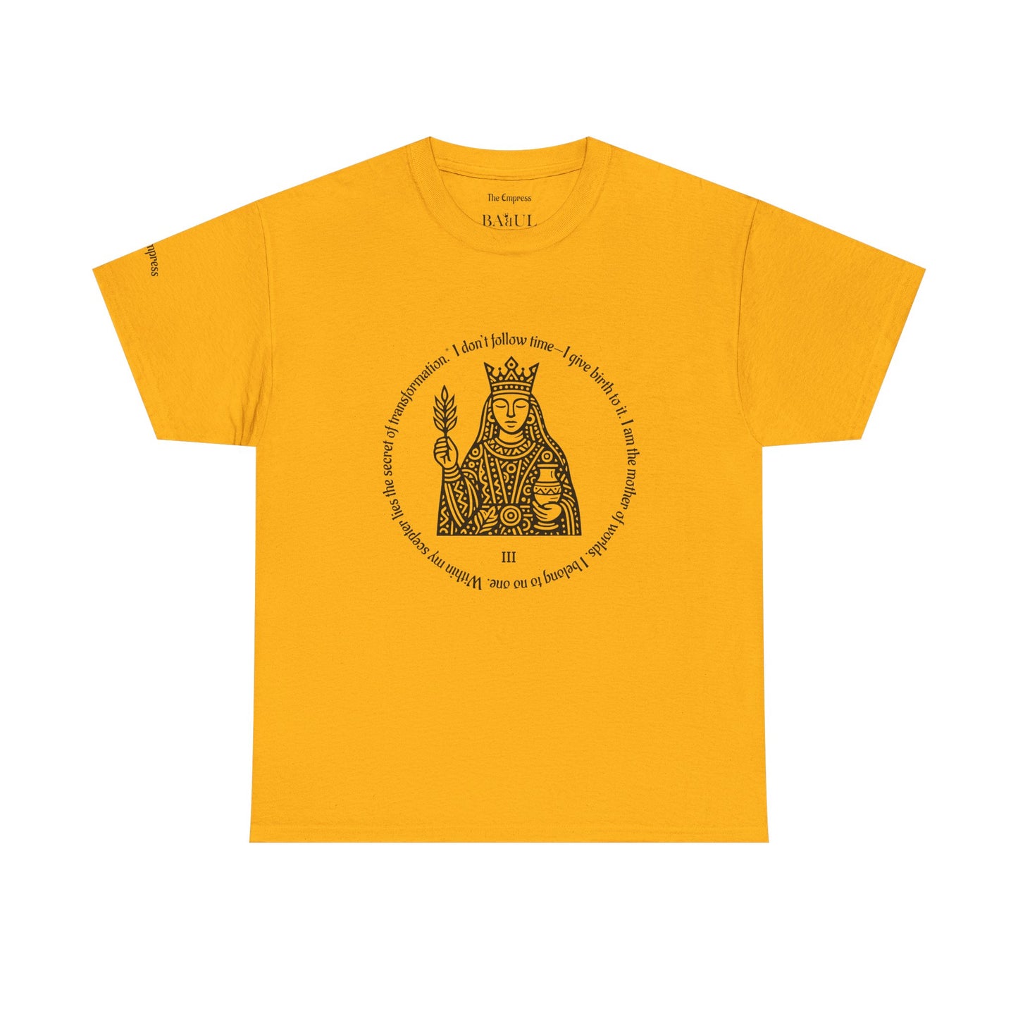 The Empress - ArcanaPop T-Shirt – Where Tarot Magic Meets Pop Art