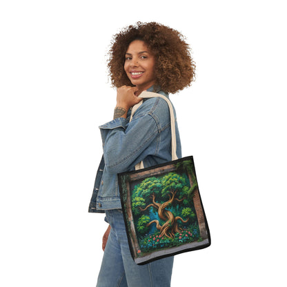 Artistic Surge - Eco-Friendly Canvas Tote Bag - TREE