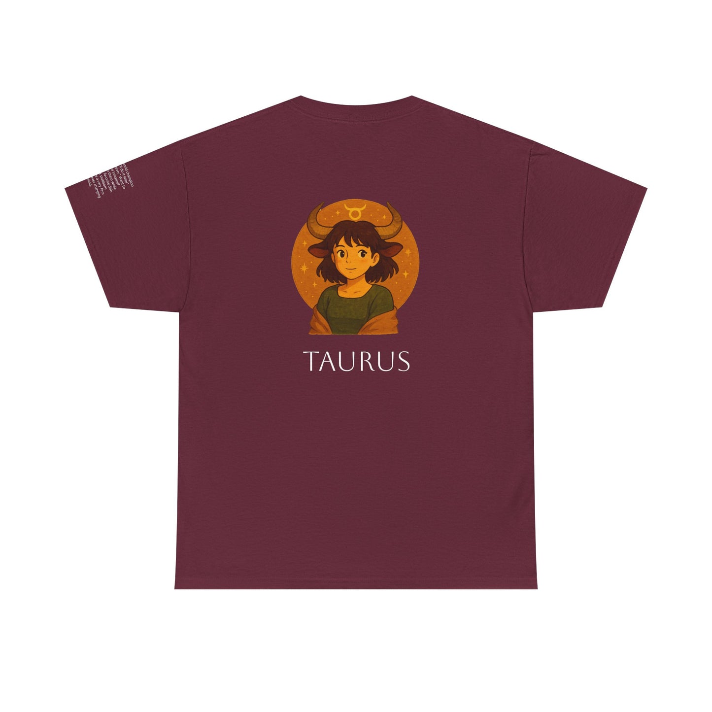 TAURUS - Dreamy Zodiac T-Shirts – The Magic of the Stars in Ghibli Style
