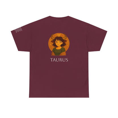 TAURUS - Dreamy Zodiac T-Shirts – The Magic of the Stars in Ghibli Style