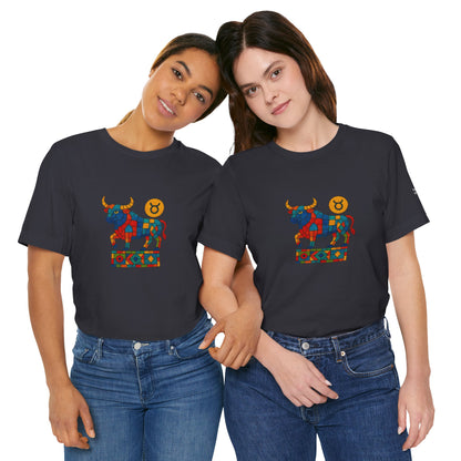 TAURUS - T-shirt, The Zodiac in Colors
