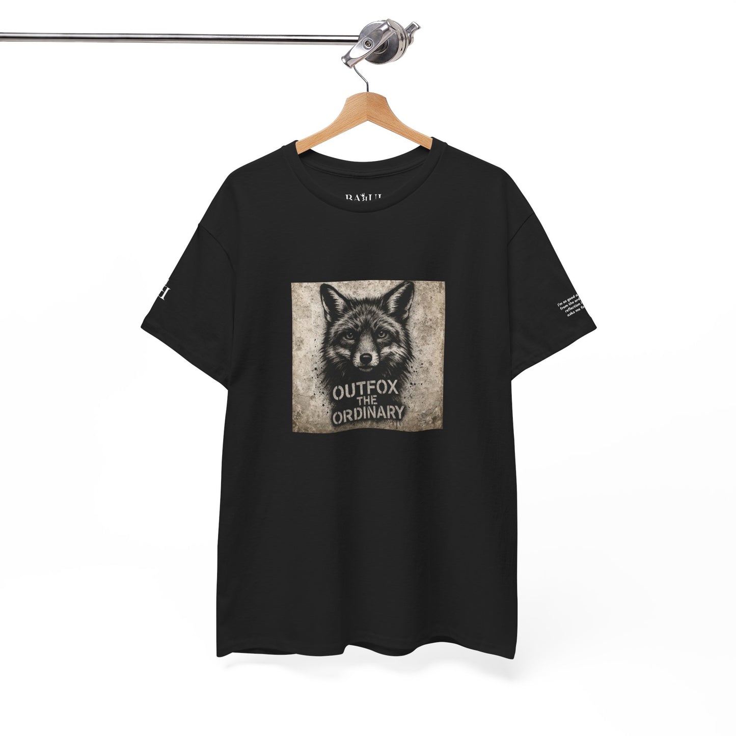 Rebel Graphic Tee - Unisex Heavy Cotton T-Shirt for the Wild at Heart. Rebel Tees, Born to Be Worn - Outfox The Ordinary
