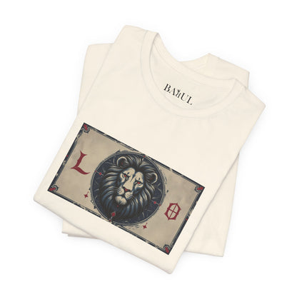 Leo - Gothic Zodiac T-Shirt. Zodiac in the Shadows