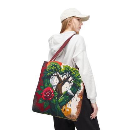 Artistic Surge - Eco-Friendly Canvas Tote Bag - ROSE