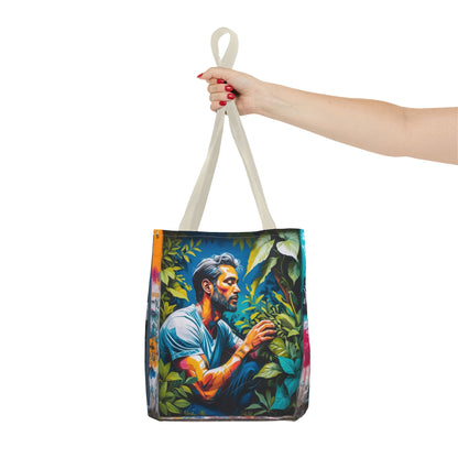 Artistic Surge - Eco-Friendly Canvas Tote Bag - LOVE FOR NATURE