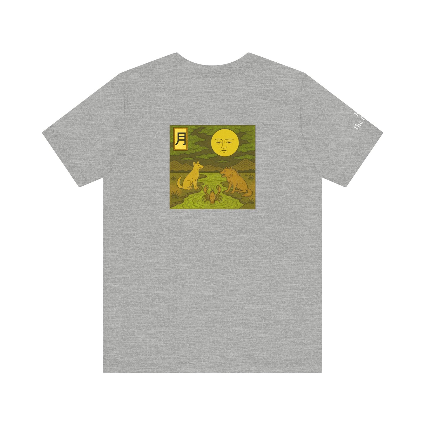 The Moon - Tarot in Ukiyo-e Style