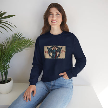 Virgo - Gothic Zodiac Blue Sweatshirt