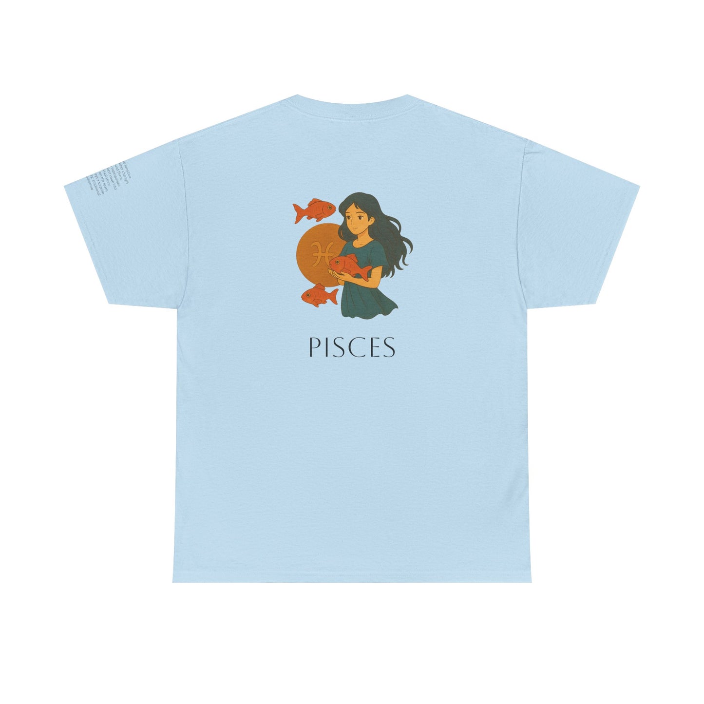 PISCES - Dreamy Zodiac T-Shirts – The Magic of the Stars in Ghibli Style