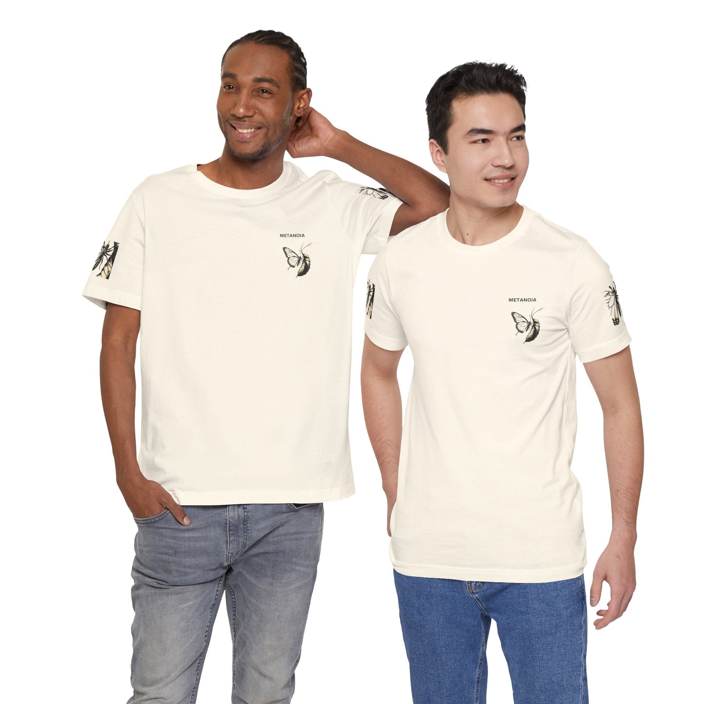 METANOIA T-Shirt – From Silence to Flight (Reverse)