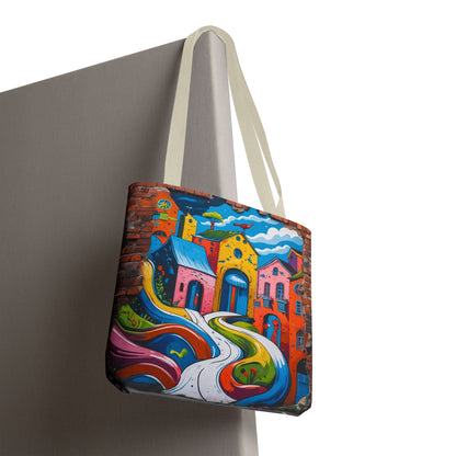Artistic Surge - Eco-Friendly Canvas Tote Bag - HOUSES