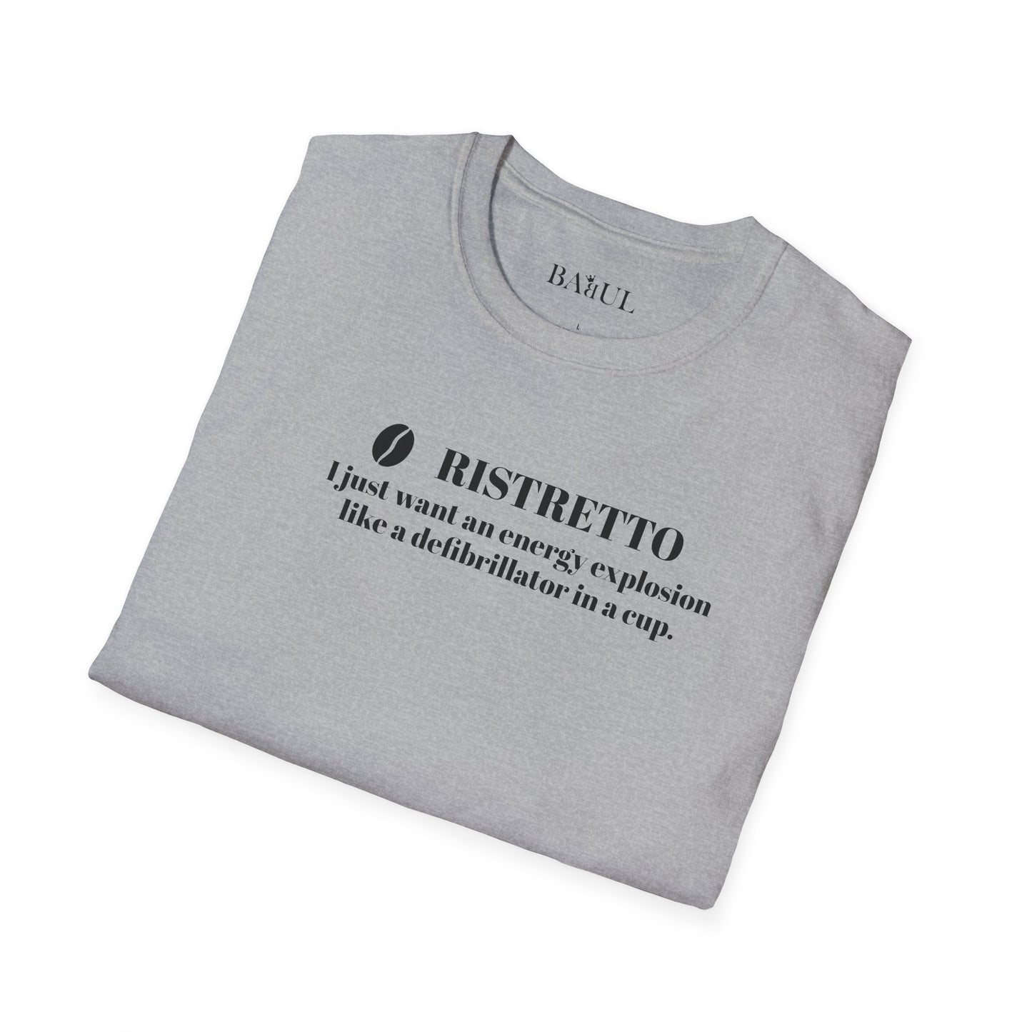 CoffeeTherapy T-Shirt – Irony Is the Best Cure (Right After Coffee)