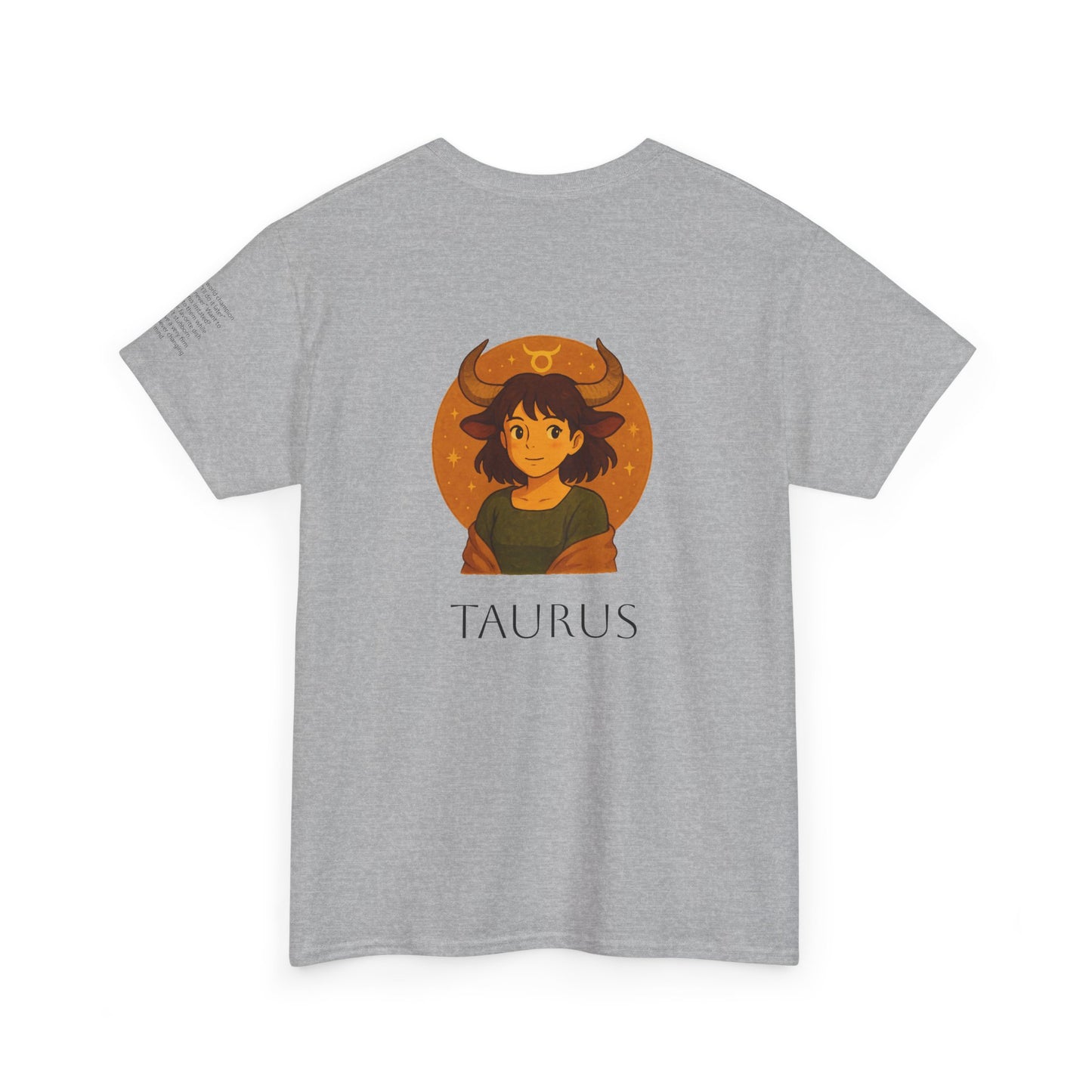 TAURUS - Dreamy Zodiac T-Shirts – The Magic of the Stars in Ghibli Style