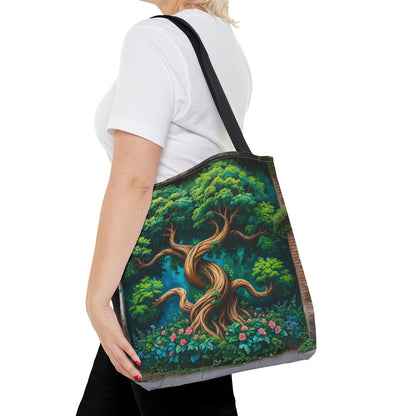 Artistic Surge - Eco-Friendly Canvas Tote Bag - TREE