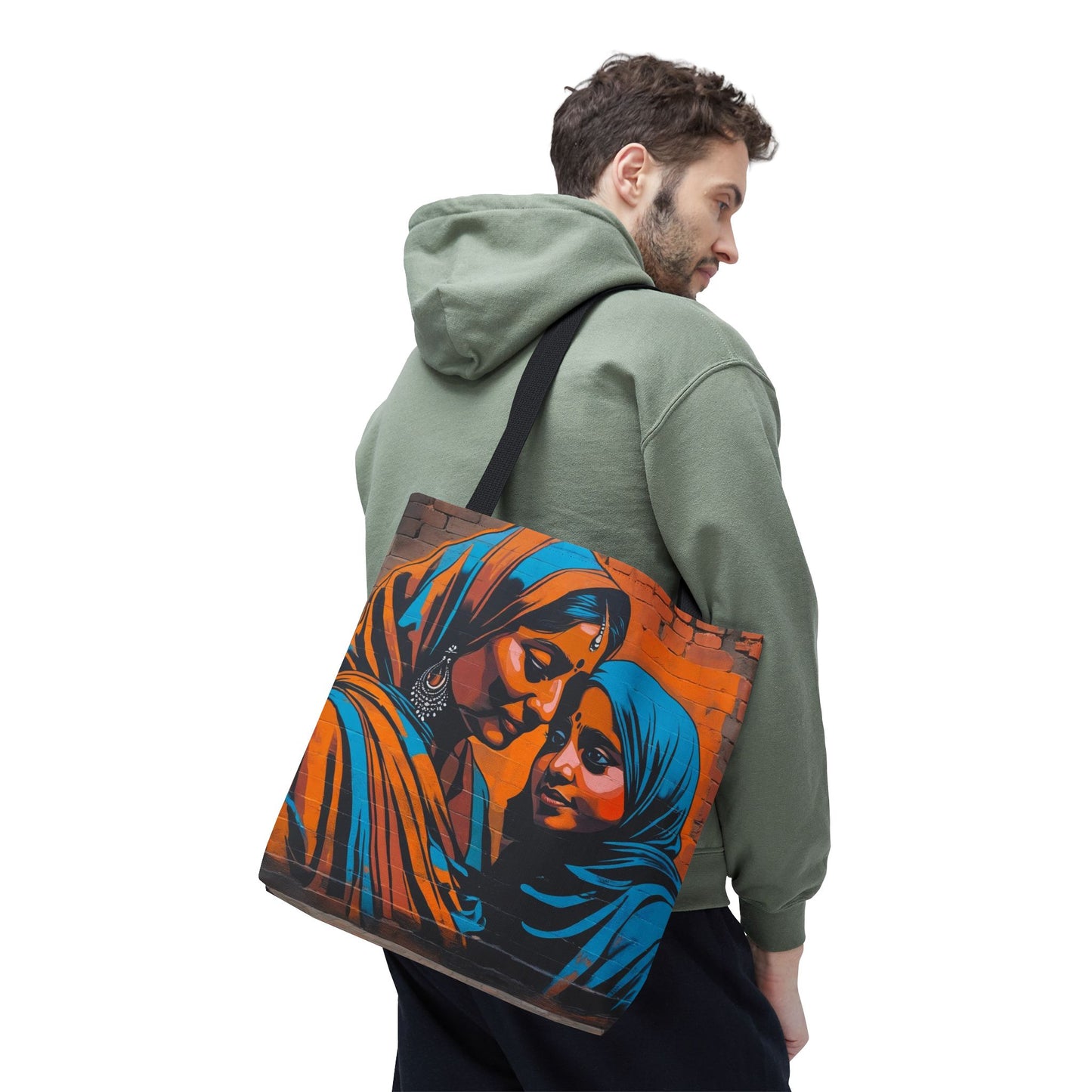 Artistic Surge - Eco-Friendly Canvas Tote Bag - TENDERNESS