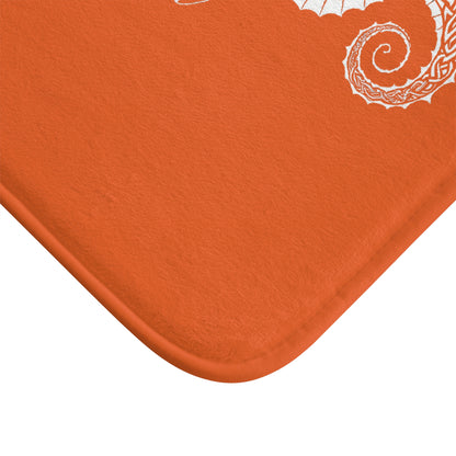 Tribal Bath Mat. Ocean Energy, Tribal Style