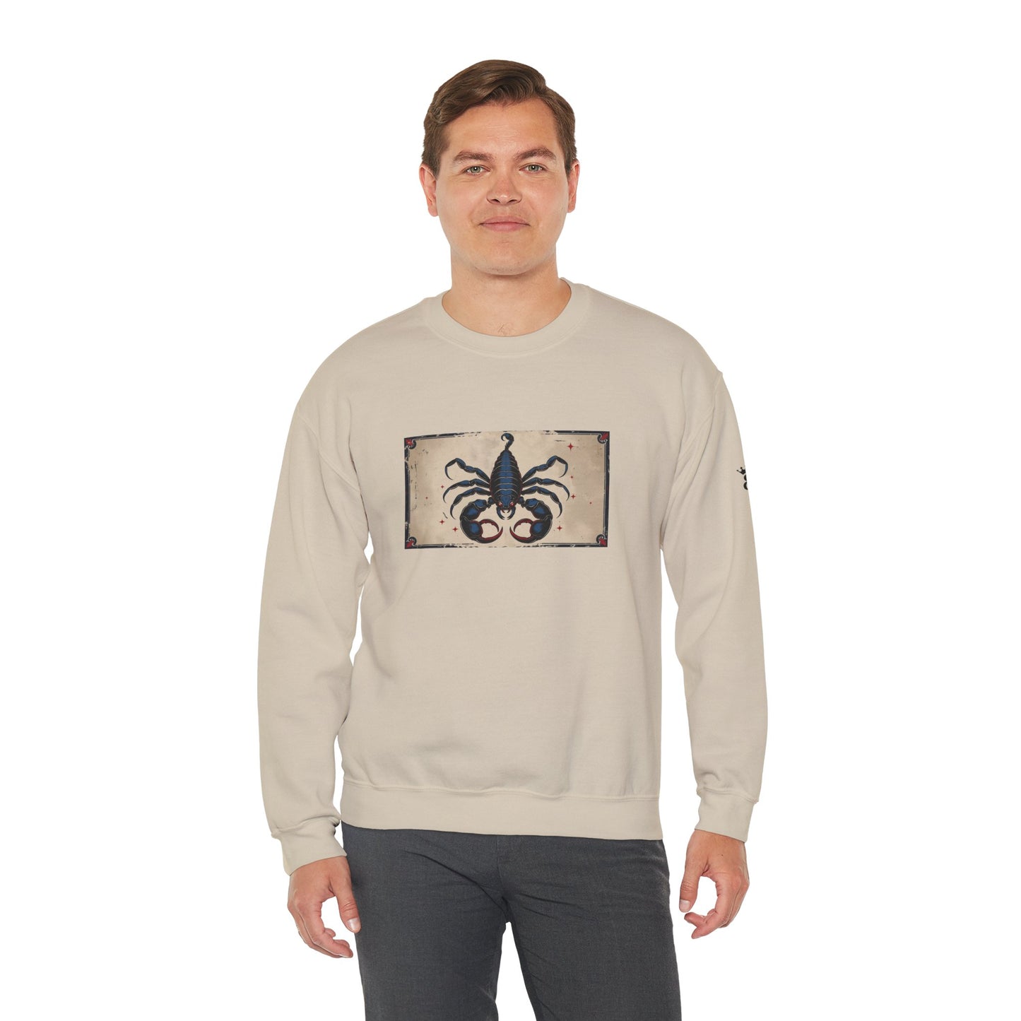 Scorpio - Gothic Zodiac Blue Sweatshirt