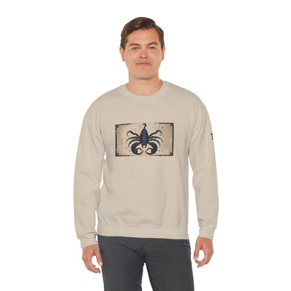 Scorpio - Gothic Zodiac Blue Sweatshirt