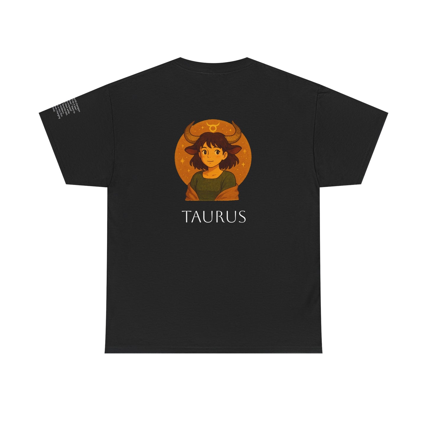 TAURUS - Dreamy Zodiac T-Shirts – The Magic of the Stars in Ghibli Style