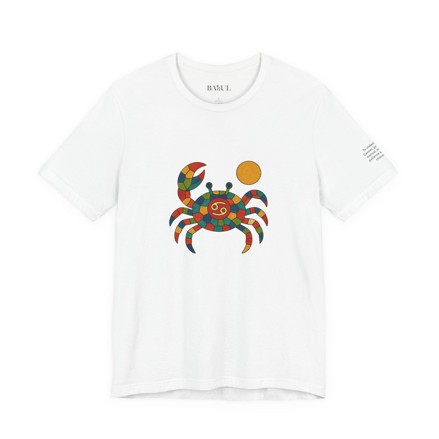 CANCER - T-shirt, The Zodiac in Colors