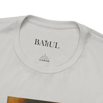 DOGART Unisex Jersey DOG T-Shirt - MODIGLIANI - Iconic Painting Reimagined with Dogs