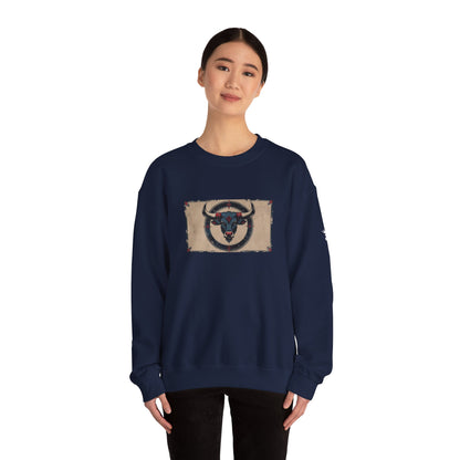 Taurus - Gothic Zodiac Blue Sweatshirt
