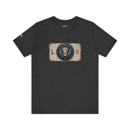 Leo - Gothic Zodiac T-Shirt. Zodiac in the Shadows