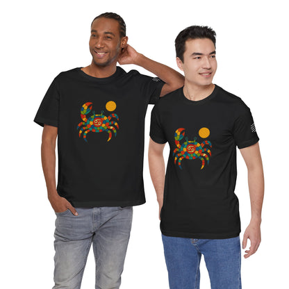 CANCER - T-shirt, The Zodiac in Colors