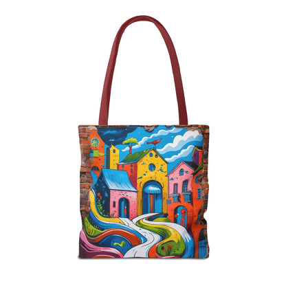 Artistic Surge - Eco-Friendly Canvas Tote Bag - HOUSES